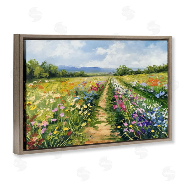 Stupell Industries LSR Design Studio | Bright Hued Wildflower Path