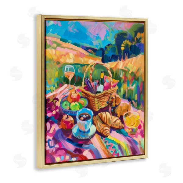 Stupell Industries LSR Design Studio | Bright Impressionist Picnic Wall Art