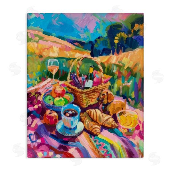 stupell industries LSR Design Studio | Bright Impressionist Picnic Wall Art