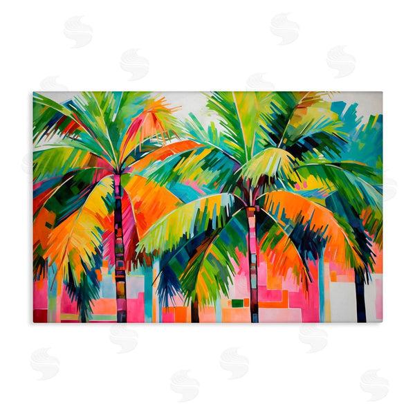 stupell industries LSR Design Studio | Bright Mod Palms & Rectangles