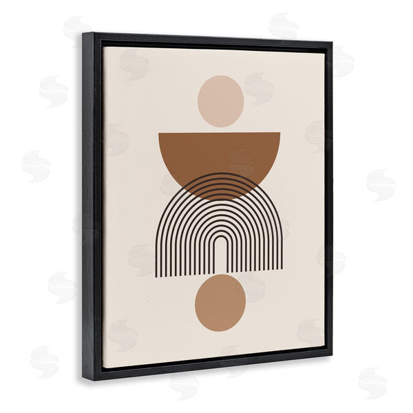 Stupell Industries LSR Design Studio | Brown & Beige Shapes Wall Art