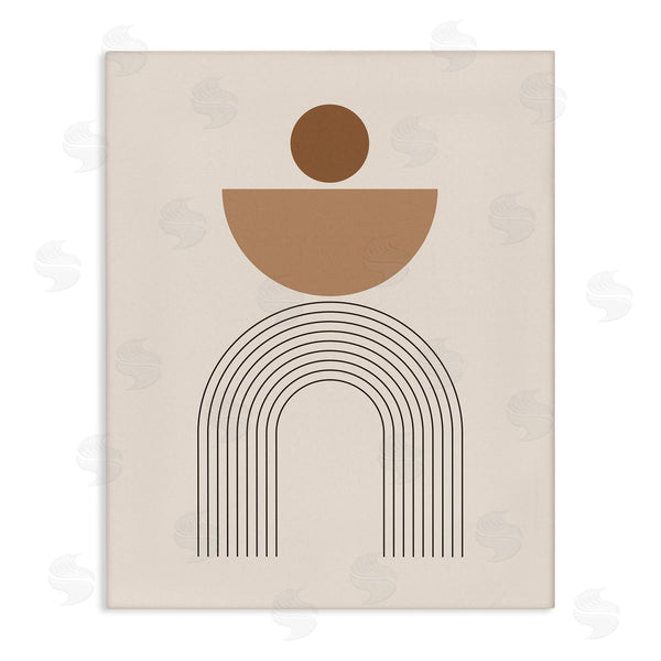 stupell industries LSR Design Studio | Brown Boho Arch Wall Art