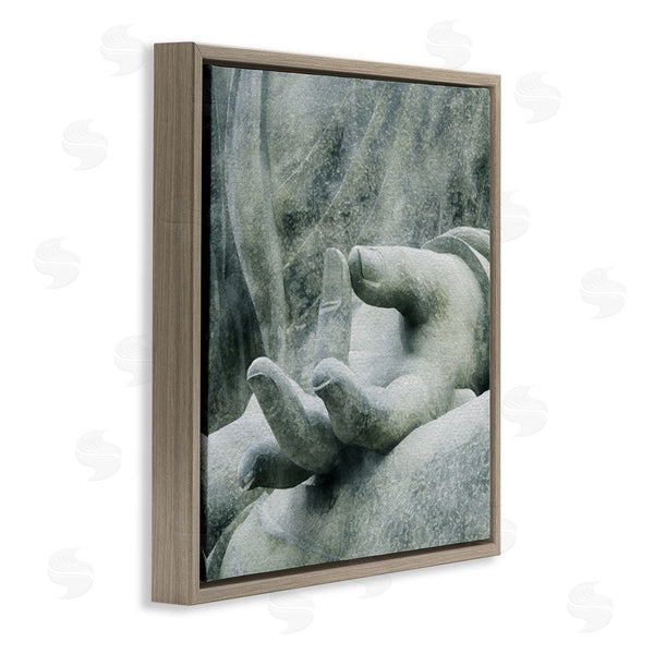 Stupell Industries LSR Design Studio | Buddha Meditation Hands Wall Art