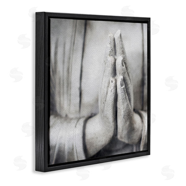 Stupell Industries LSR Design Studio | Buddha Prayer Hands Wall Art