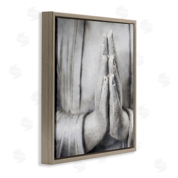 Stupell Industries LSR Design Studio | Buddha Prayer Hands Wall Art