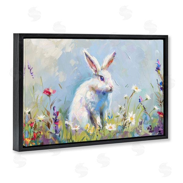 Stupell Industries LSR Design Studio | Bunny In Spring Meadow
