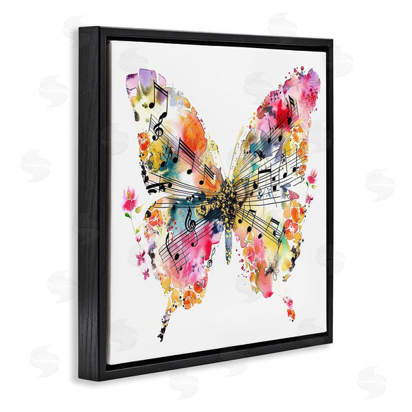 Stupell Industries LSR Design Studio | Butterfly & Music Notes