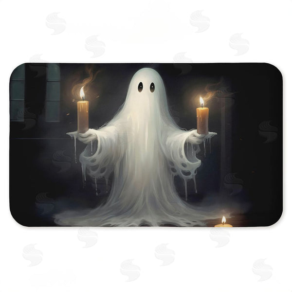 Stupell Industries LSR Design Studio | Candlelit Spectral Ghost Anti-Fatigue Mat