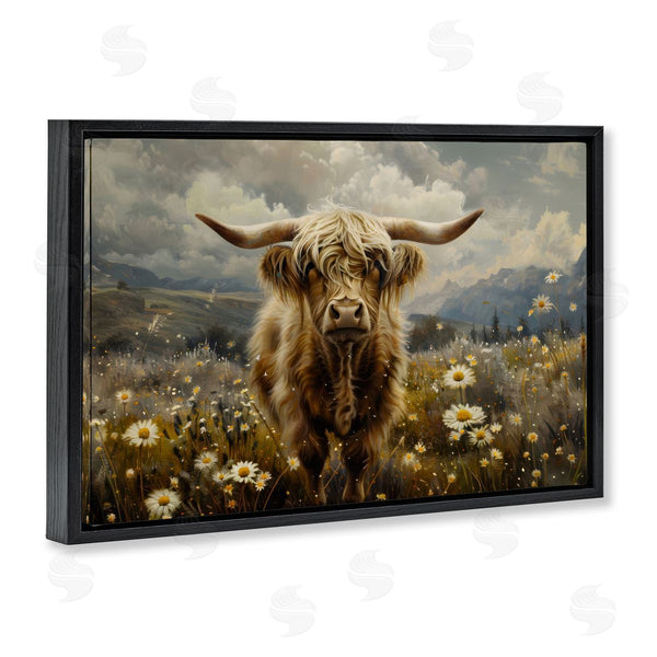 Stupell Industries LSR Design Studio | Cattle In Daisy Field