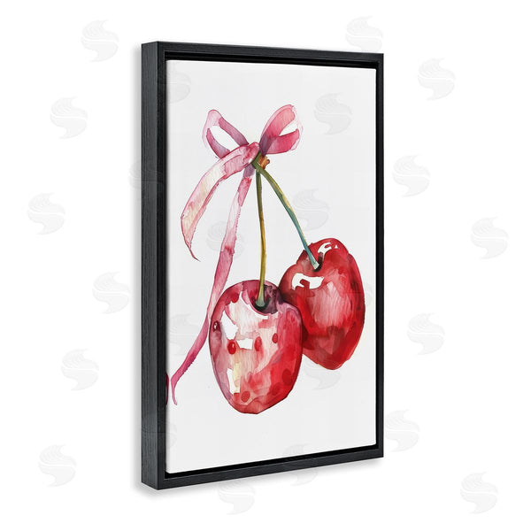 Stupell Industries LSR Design Studio | Cherries Tied In Ribbon