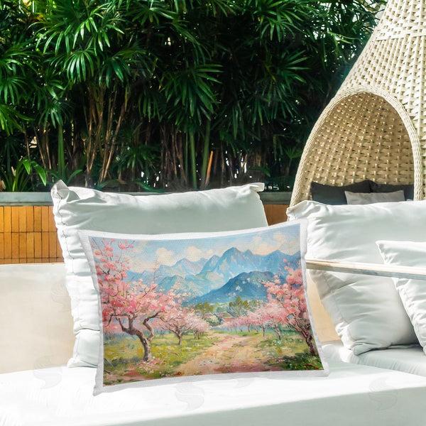 Stupell Industries LSR Design Studio | Cherry Blossom Mountains