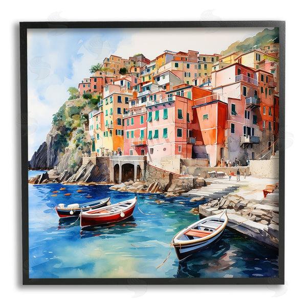Stupell Industries LSR Design Studio | Cinque Terre Boats