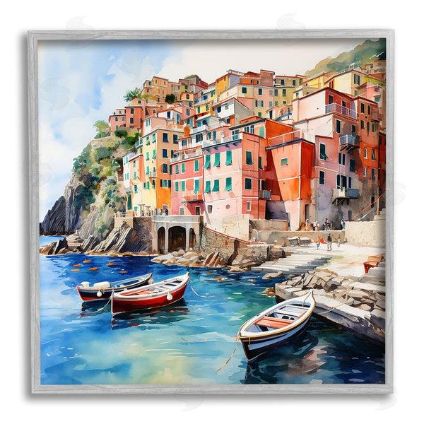 Stupell Industries LSR Design Studio | Cinque Terre Boats