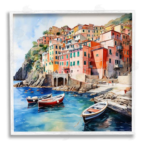 Stupell Industries LSR Design Studio | Cinque Terre Boats
