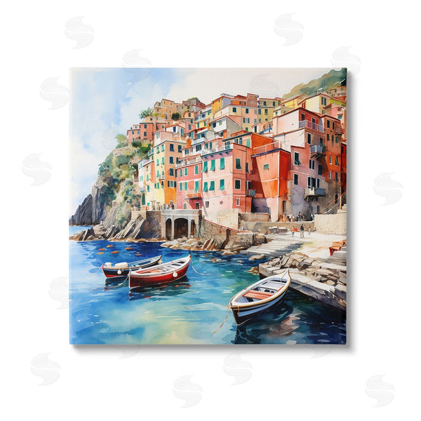 stupell industries LSR Design Studio | Cinque Terre Boats