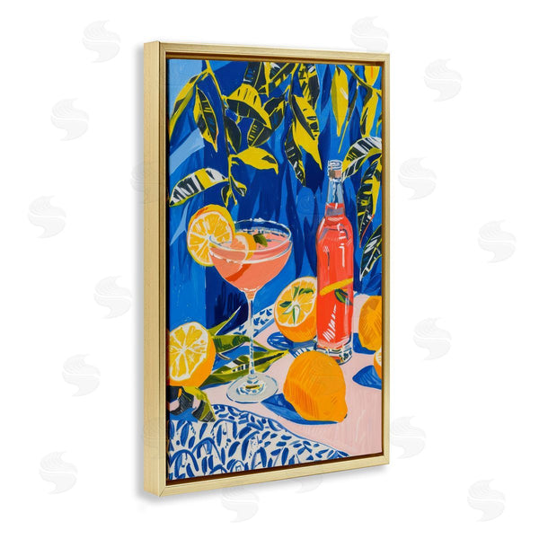 Stupell Industries LSR Design Studio | Citrus Cocktail Still Life