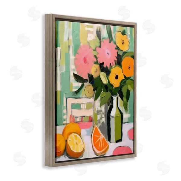 Stupell Industries LSR Design Studio | Citrus Slices & Bouquet