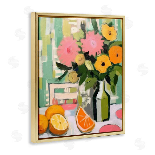 Stupell Industries LSR Design Studio | Citrus Slices & Bouquet