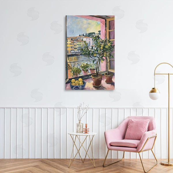 Stupell Industries LSR Design Studio | City Citrus Window Scene Wall Art