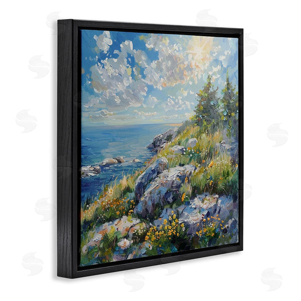 Stupell Industries LSR Design Studio | Cliffside Sea View