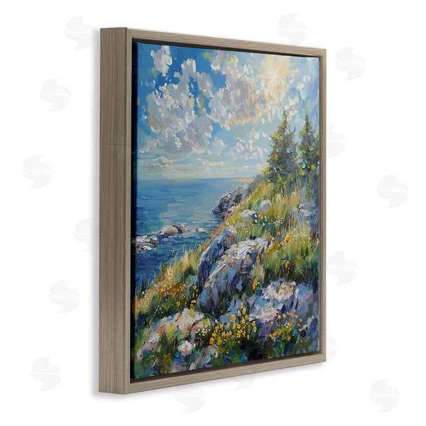 Stupell Industries LSR Design Studio | Cliffside Sea View