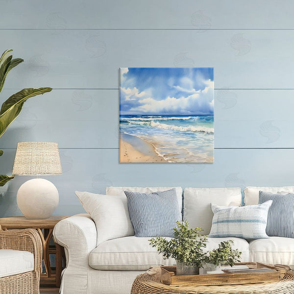 Stupell Industries LSR Design Studio | Cloudy Atmosphere Coast