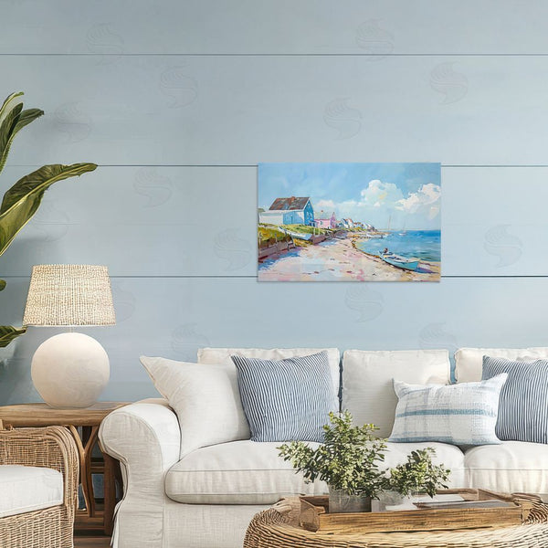 Stupell Industries LSR Design Studio | Coastal Beachside Cabanas
