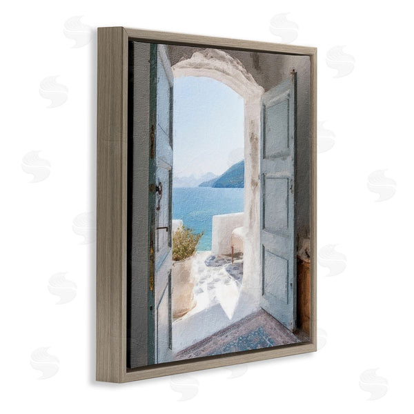 Stupell Industries LSR Design Studio | Coastal Greek Villa Wall Art