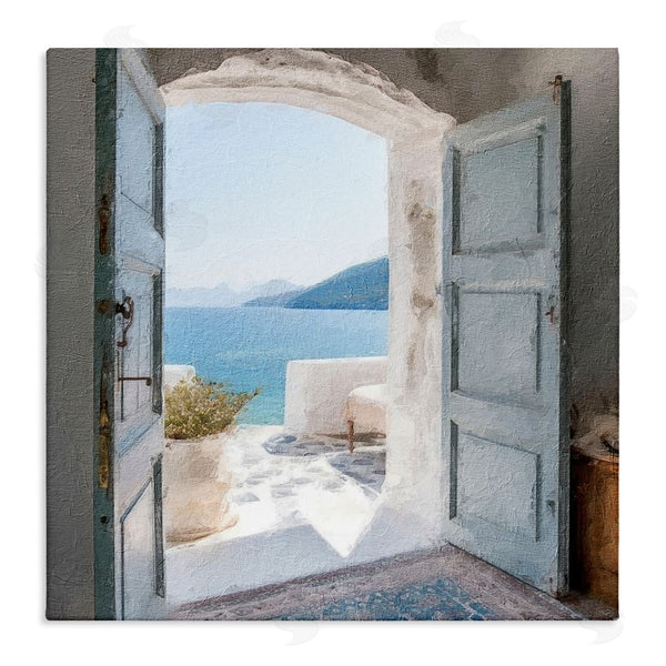 stupell industries LSR Design Studio | Coastal Greek Villa Wall Art