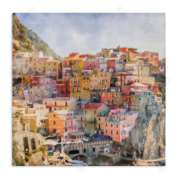 stupell industries LSR Design Studio | Coastal Italian Town Wall Art