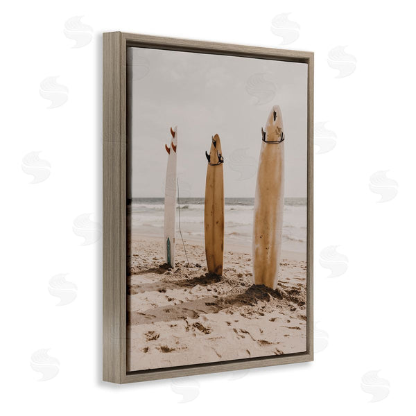 Stupell Industries LSR Design Studio | Coastal Standing Surfboards