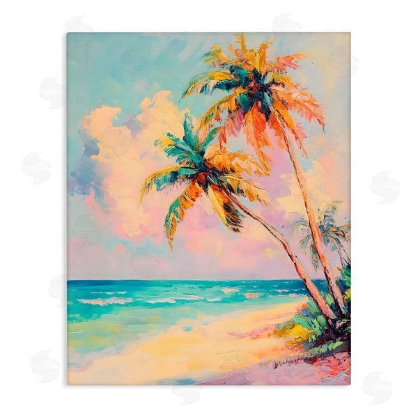 stupell industries LSR Design Studio | Colorful Pastels Coastal Scene