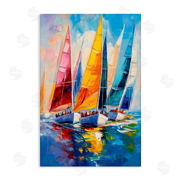 stupell industries LSR Design Studio | Colorful Sails Regatta