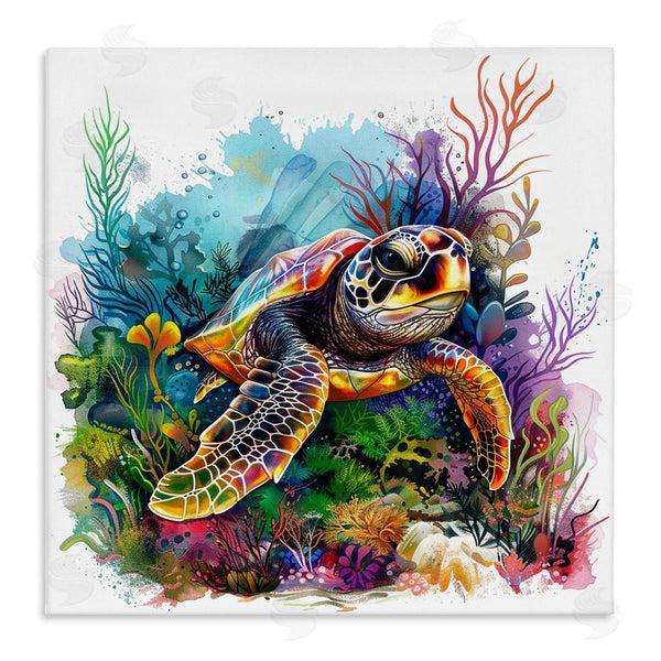 stupell industries LSR Design Studio | Coral & Sea Life Turtle