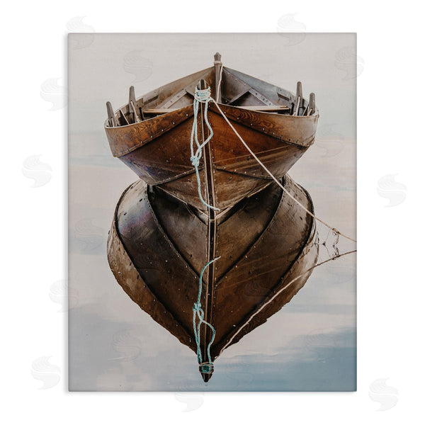 stupell industries LSR Design Studio | Crisp Rowboat Reflection