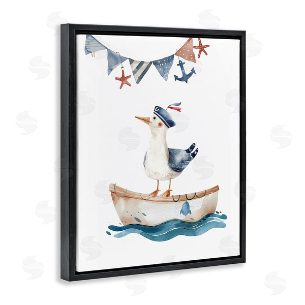 Stupell Industries LSR Design Studio | Cute Sailor Seagull