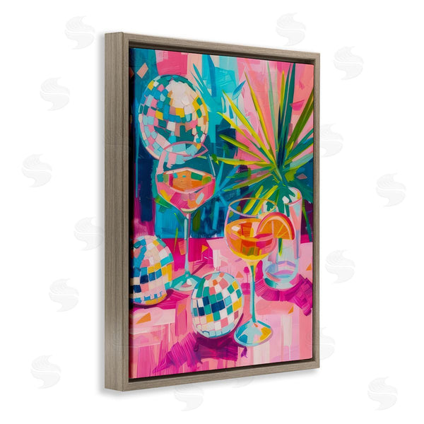 Stupell Industries LSR Design Studio | Dazzling Disco Cocktails