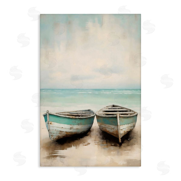 stupell industries LSR Design Studio | Distressed Boats Pair