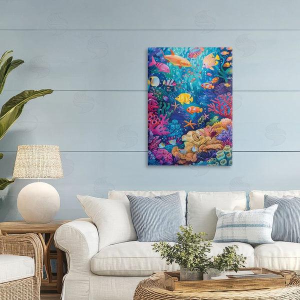 Stupell Industries LSR Design Studio | Exotic Tropic Life Fish