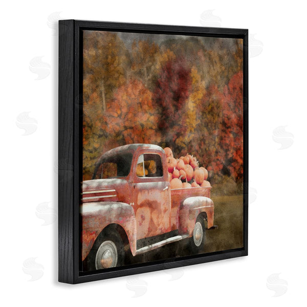 Stupell Industries LSR Design Studio | Fall Truck With Pumpkins Wall Art