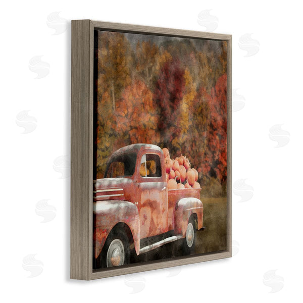 Stupell Industries LSR Design Studio | Fall Truck With Pumpkins Wall Art
