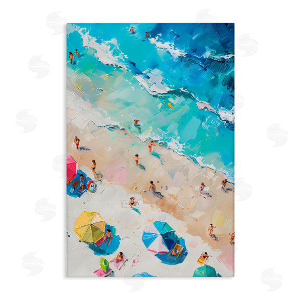 stupell industries LSR Design Studio | Family Beach Fun Day