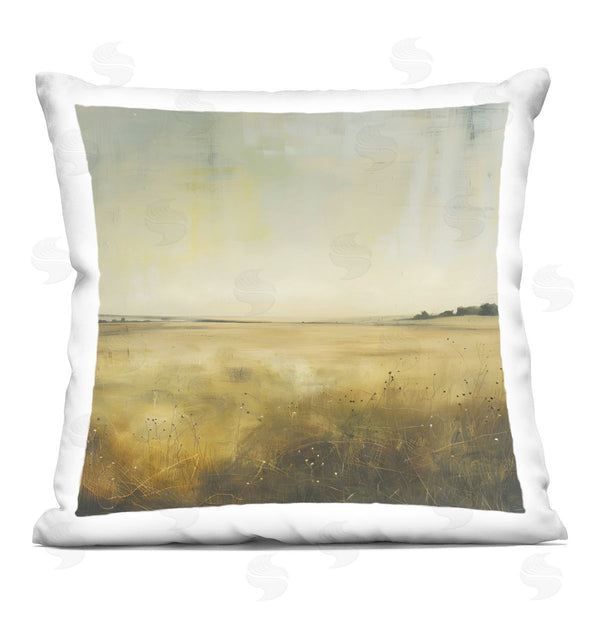 stupell industries LSR Design Studio | Farmhouse Field Abstraction Printed Throw Pillow