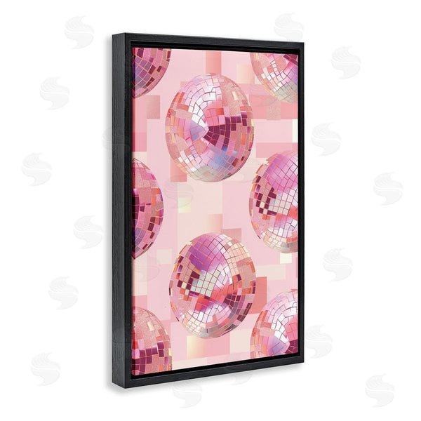 Stupell Industries LSR Design Studio | Feminine Pink Disco Balls