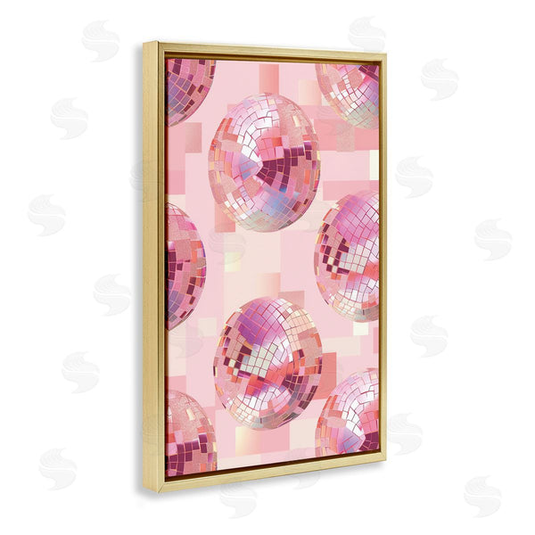 Stupell Industries LSR Design Studio | Feminine Pink Disco Balls
