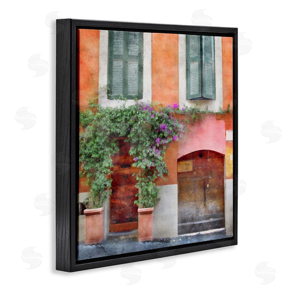 Stupell Industries LSR Design Studio | Floral Building In Italy Wall Art