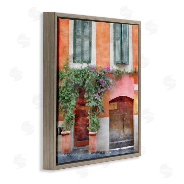 Stupell Industries LSR Design Studio | Floral Building In Italy Wall Art