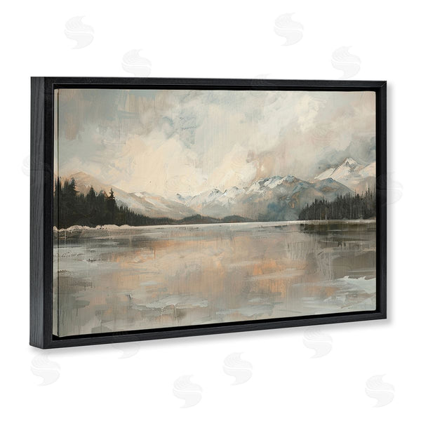 Stupell Industries LSR Design Studio | Frozen Lake Landscape