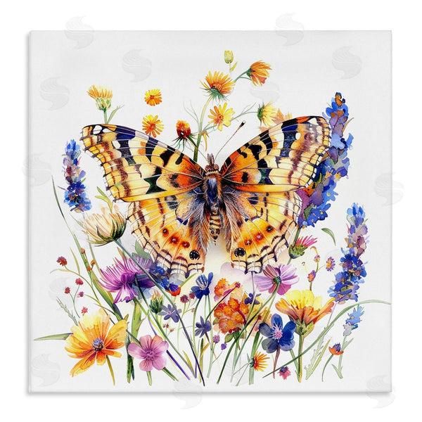 stupell industries LSR Design Studio | Garden Flowers & Butterfly