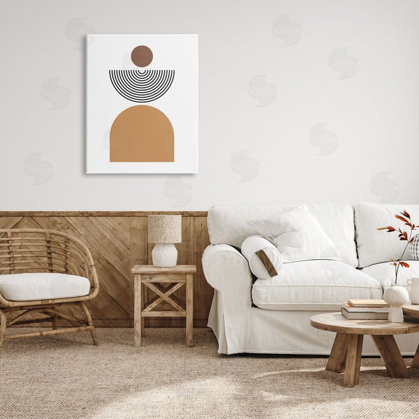 Stupell Industries LSR Design Studio | Geometric Shapes On White Wall Art